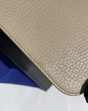 Celine Tri-Color Suede and Leather Medium Trapeze Shoulder Bag-18