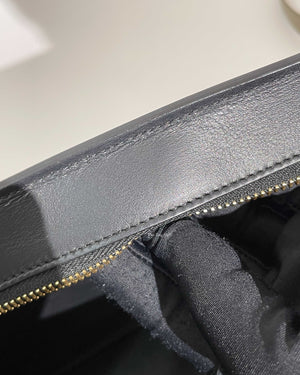 Celine Tri-Color Suede and Leather Medium Trapeze Shoulder Bag-24