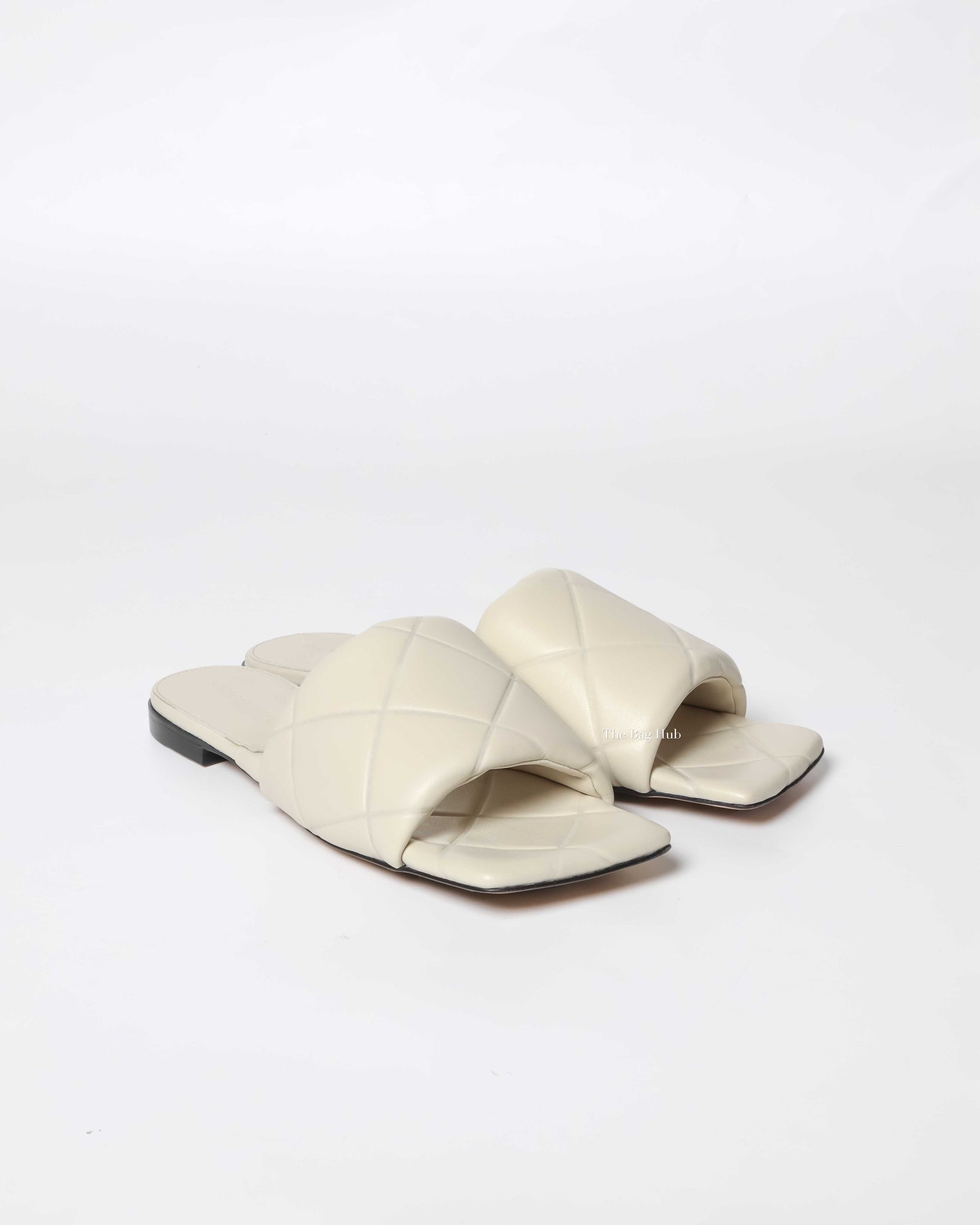bottega leather slides - Main Image