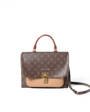 Louis Vuitton Monogram Canvas/Sesame Marignan Messenger Bag-2