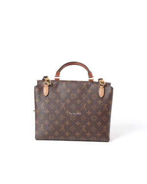 Louis Vuitton Marignan Top Handle Messenger Bag Monogram Canvas Brown