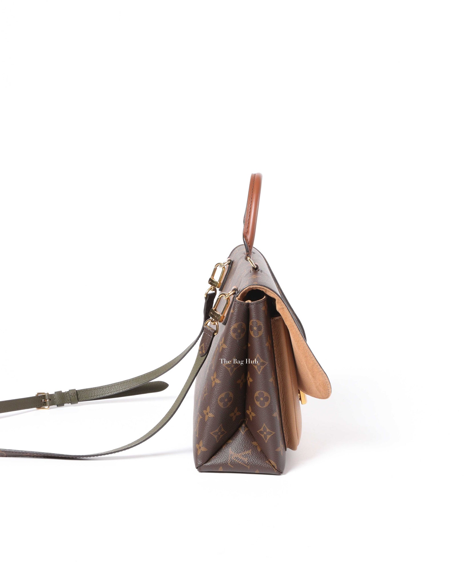 Louis Vuitton Monogram Canvas/Sesame Marignan Messenger Bag-4