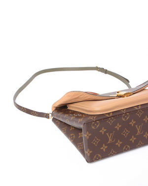 Louis Vuitton Monogram Canvas/Sesame Marignan Messenger Bag-7