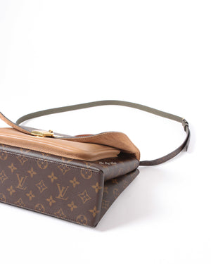 Louis Vuitton Monogram Canvas/Sesame Marignan Messenger Bag-8