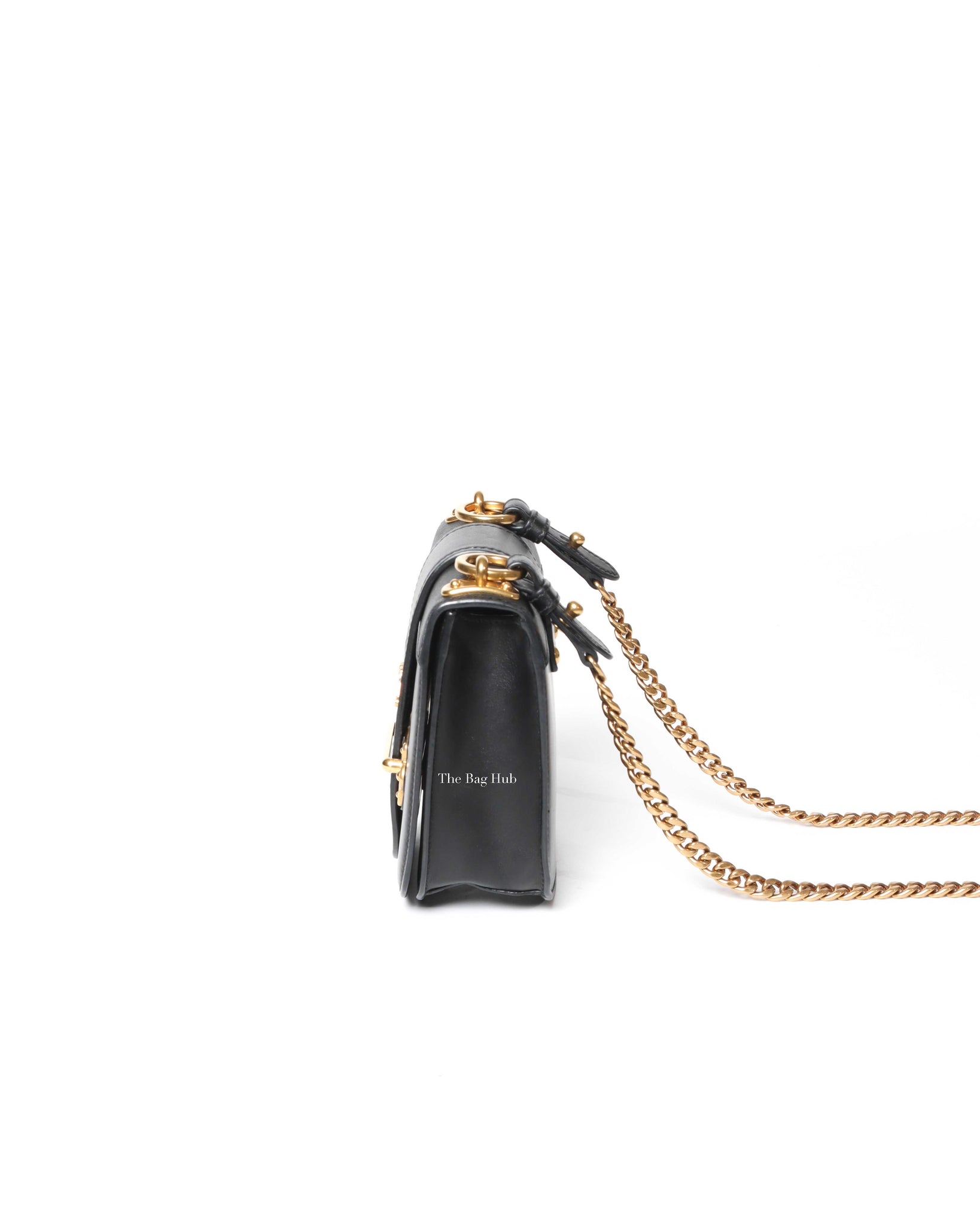 Prada Nero City Calf Saffiano Pionniere Cahier Bag 1BH056f