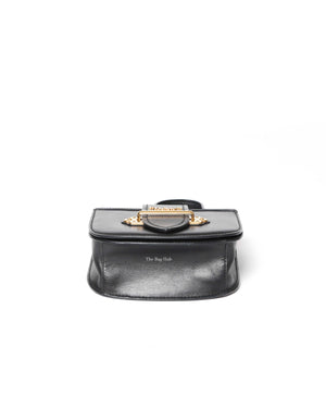 Prada Nero City Calf Saffiano Pionniere Cahier Bag 1BH056f