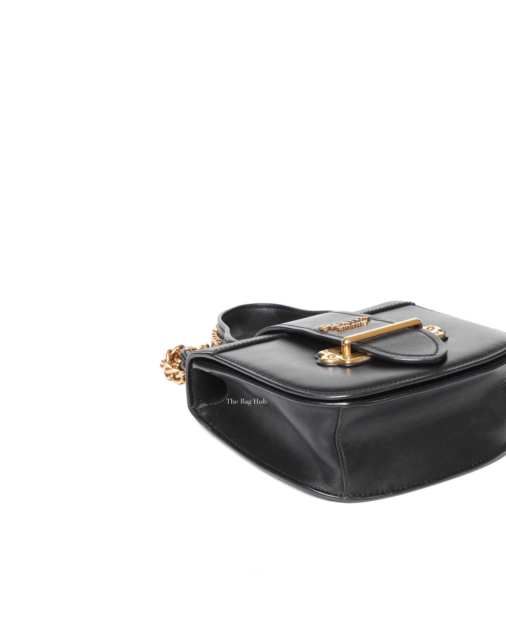 Prada Nero City Calf Saffiano Pionniere Cahier Bag 1BH056f