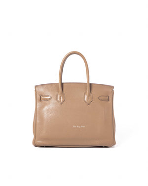 Hermes Trench Clemence Birkin 30 Bag-4