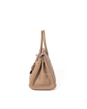 Hermes Trench Clemence Birkin 30 Bag-5