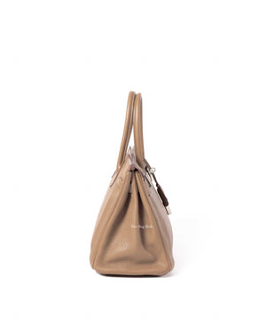 Hermes Trench Clemence Birkin 30 Bag-6