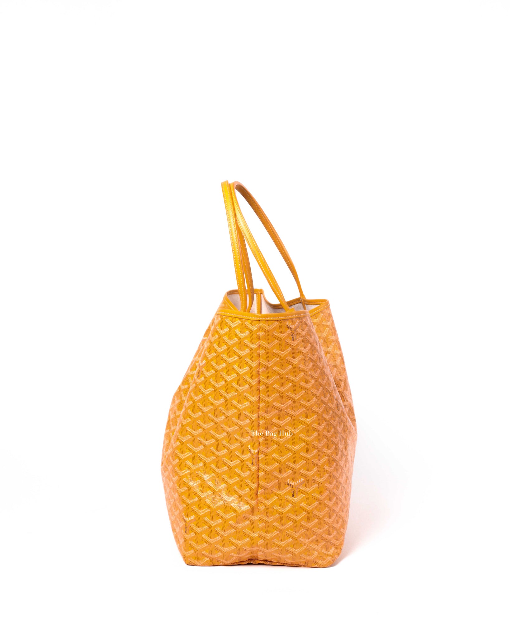 Goyard Saint Louis Tote GM Yellow in Canvas/Calfskin with Palladium-tone -  GB