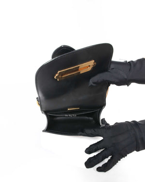 Prada Nero City Calf Saffiano Pionniere Cahier Bag 1BH056f