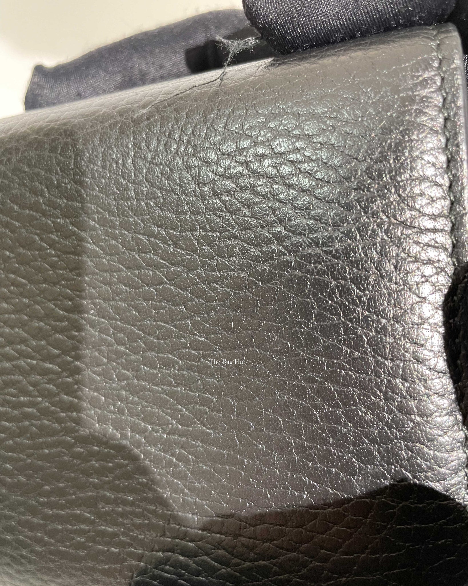 Gucci Black Leather Interlocking G Long Wallet