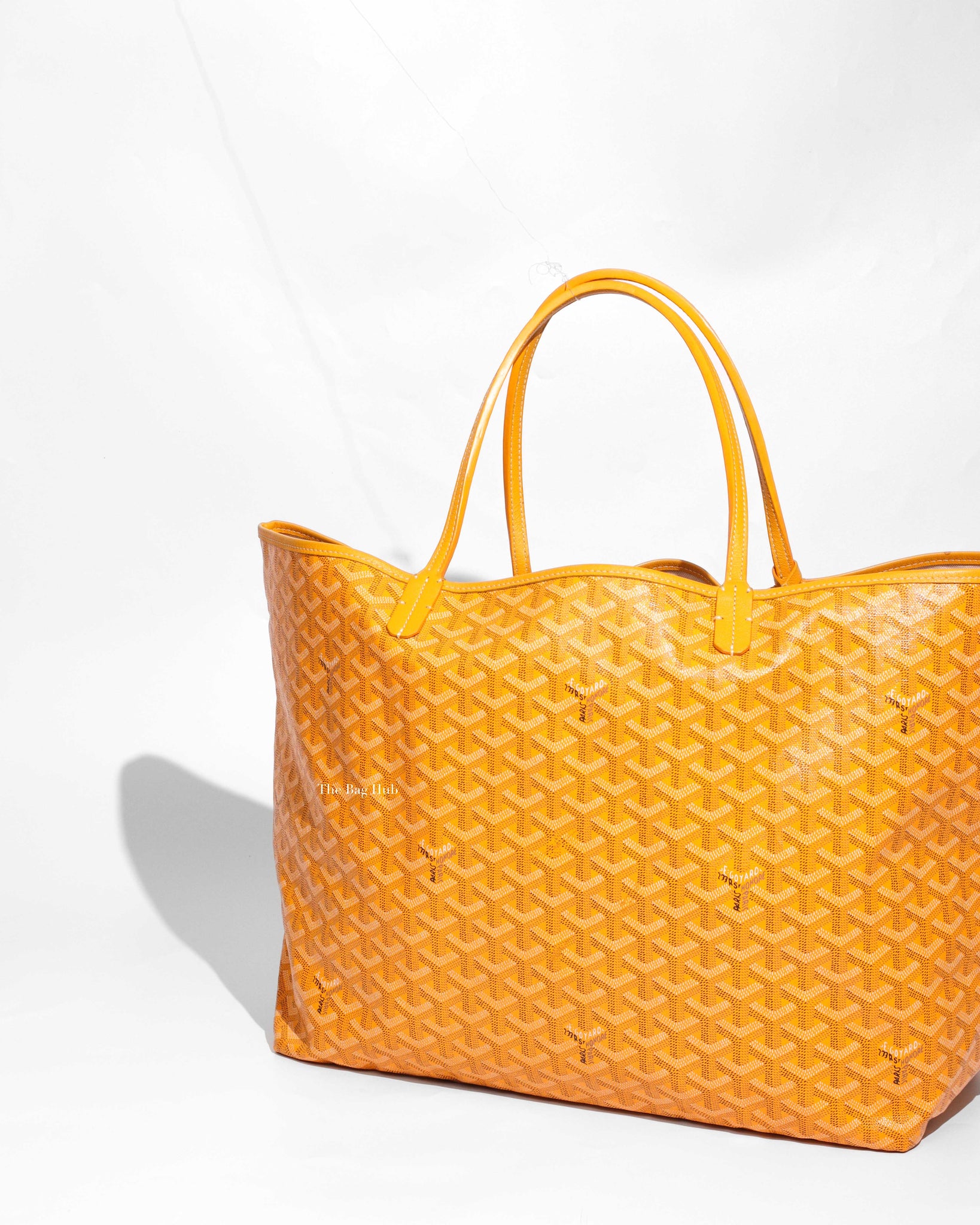 Goyard Saint Louis Tote GM Yellow in Canvas/Calfskin with Palladium-tone -  US