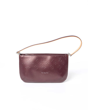 Louis Vuitton Bordeaux Vernis Mat Monogram Fowler Shoulder Bag - 2