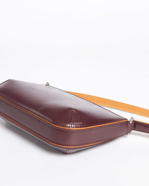 Louis Vuitton Bordeaux Vernis Mat Monogram Fowler Shoulder Bag - 8