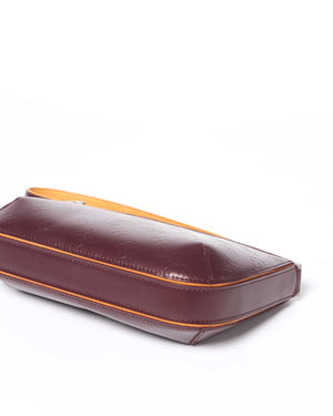 Louis Vuitton Bordeaux Vernis Mat Monogram Fowler Shoulder Bag - 10
