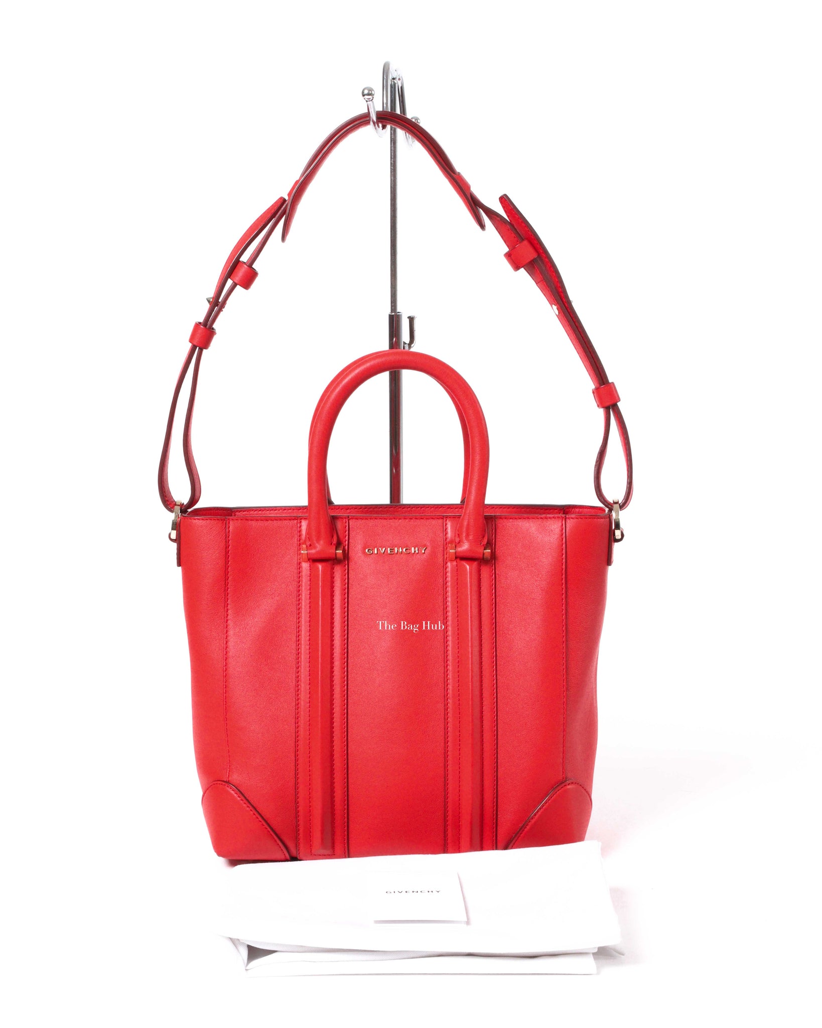 Givenchy Red Lucrezia Convertible Bag-13