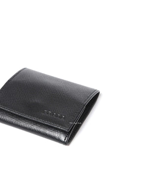 Prada Black Saffiano Leather Coin Purse - 8