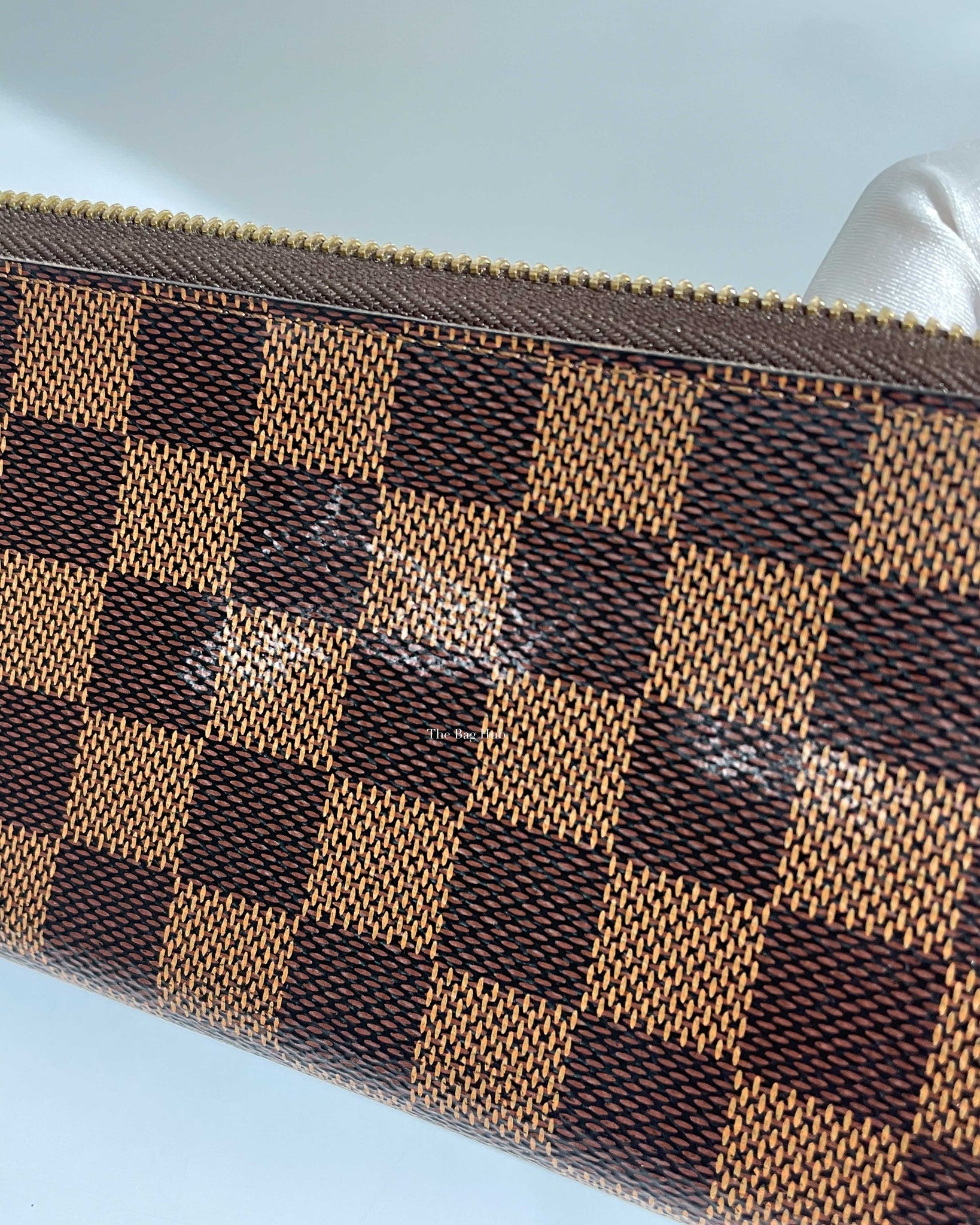 Louis Vuitton Damier Ebene & Cherry Clemence Wallet