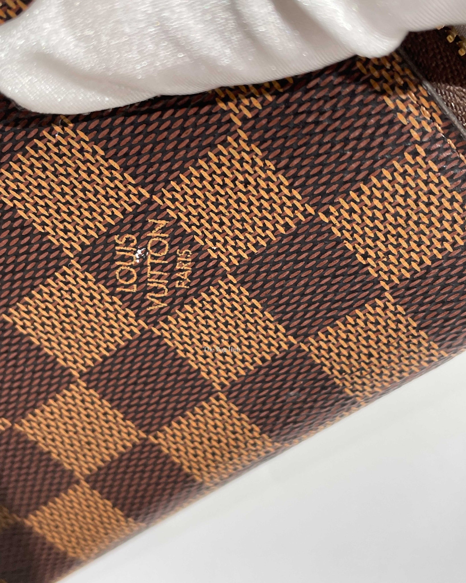 Louis Vuitton Damier Ebene & Cherry Clemence Wallet, Designer Brand, Authentic Louis Vuitton