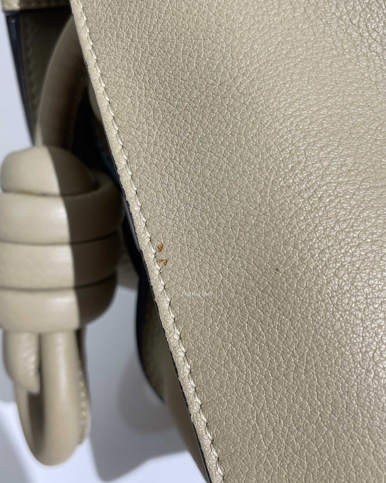 Loewe Beige Flamenco Medium Flap Shoulder Bag