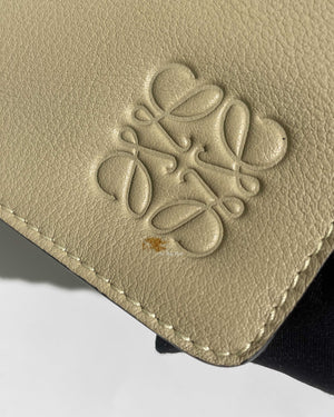 Loewe Beige Flamenco Medium Flap Shoulder Bag