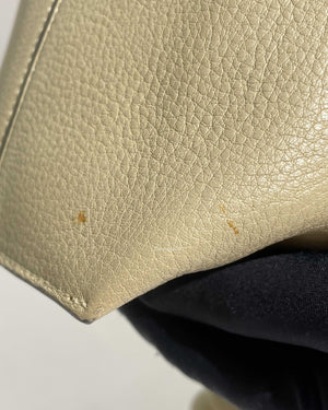 Loewe Beige Flamenco Medium Flap Shoulder Bag
