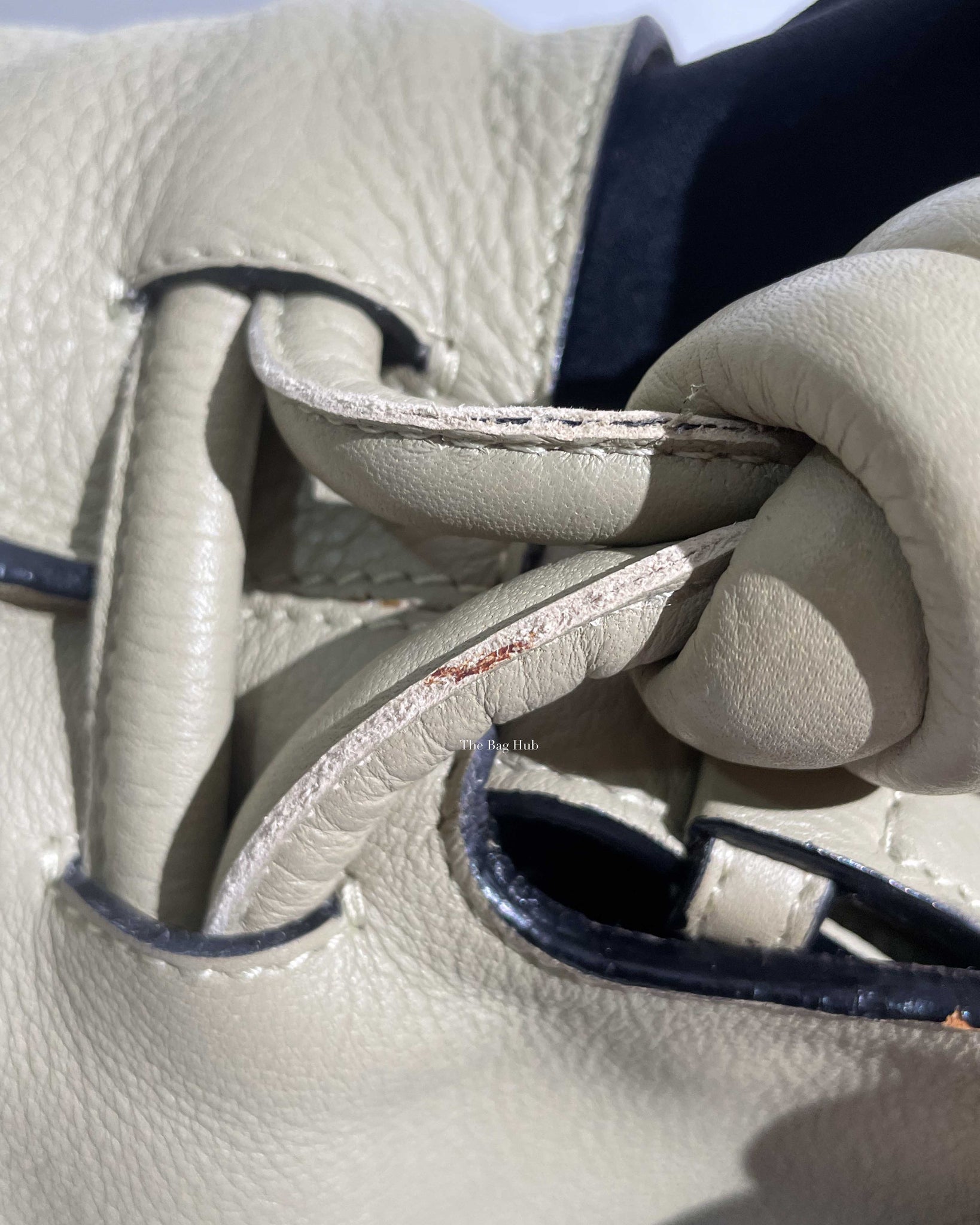 Loewe Beige Flamenco Medium Flap Shoulder Bag
