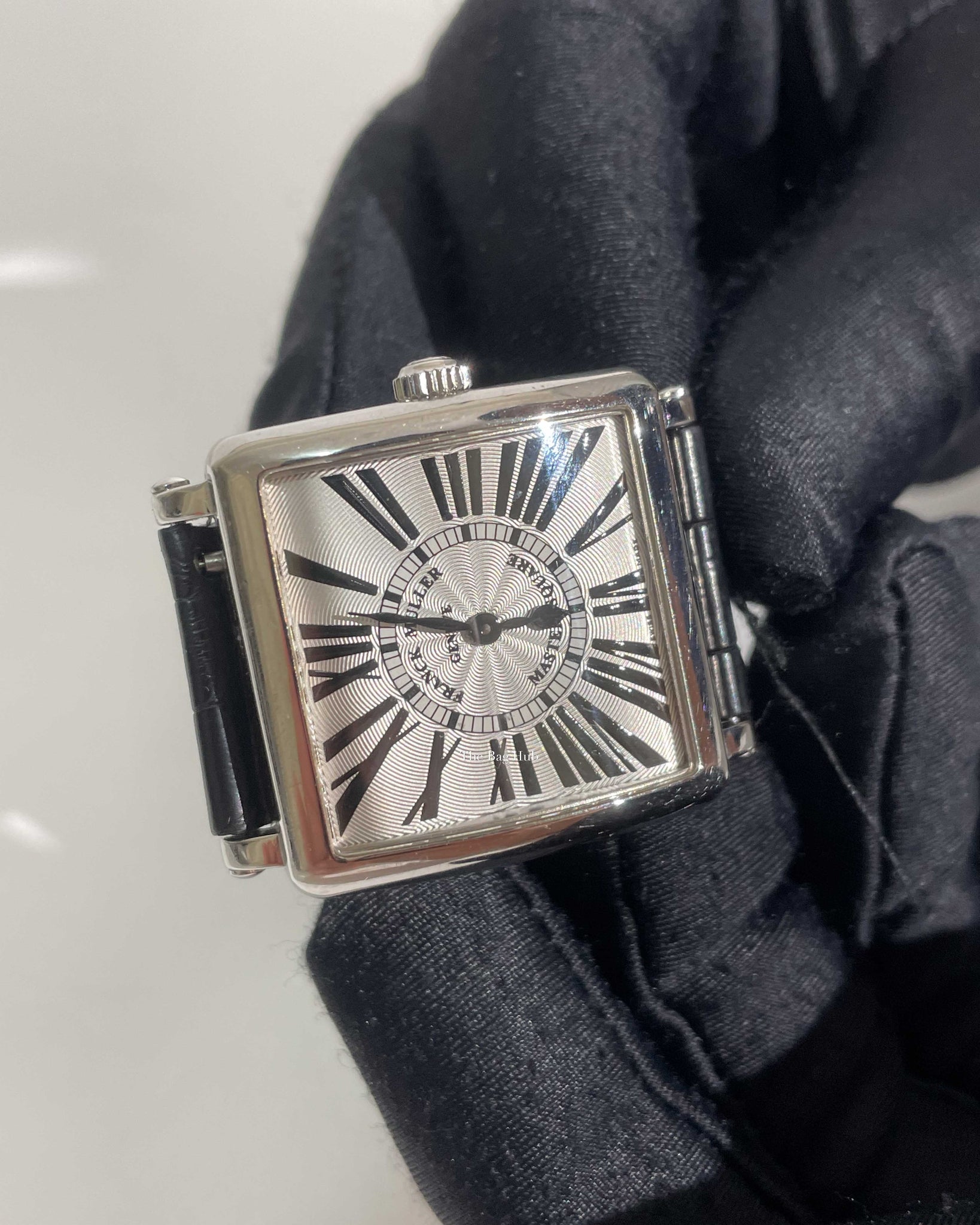 Franck Muller Silver 6002 L QZ R Master Square Watch