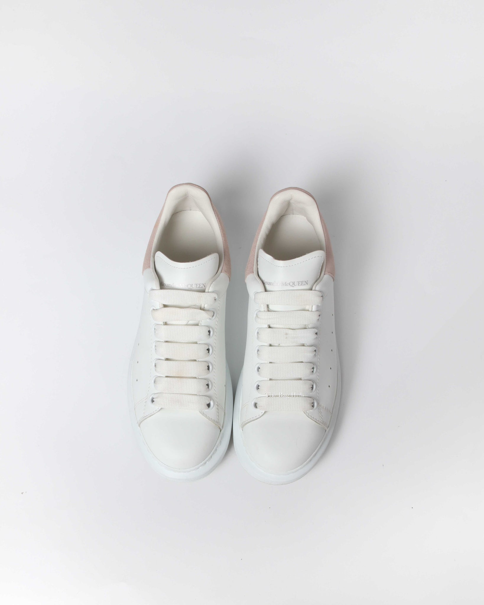 Alexander McQueen White & Pink Oversized Sneakers Size 37 - 8