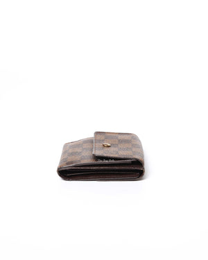 Louis Vuitton Damier Ebene Elise Wallet - 5