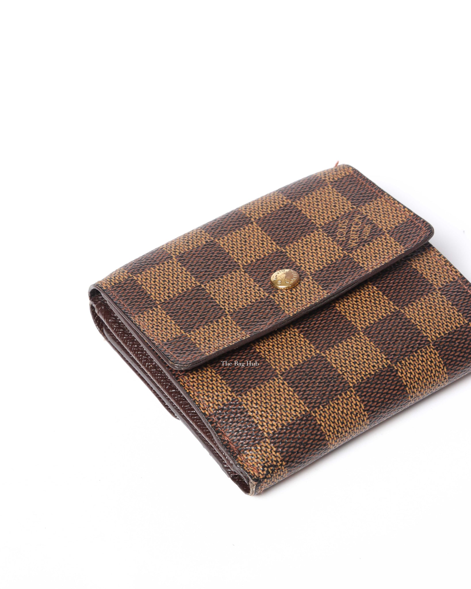 Louis Vuitton Damier Ebene Portefeuille Elise Wallet (SHG-37445) – LuxeDH