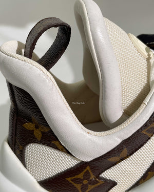 Hermès NEW LOUIS VUITTON SHOES LV ARCHLIGHT BASKETS 42 ED LIMITED NEW SHOES  White Leather ref.721830 - Joli Closet