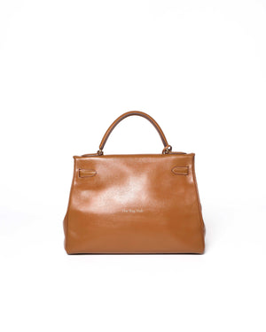 Hermes Gold Epsom Vintage Kelly 32 Bag GHW - 3