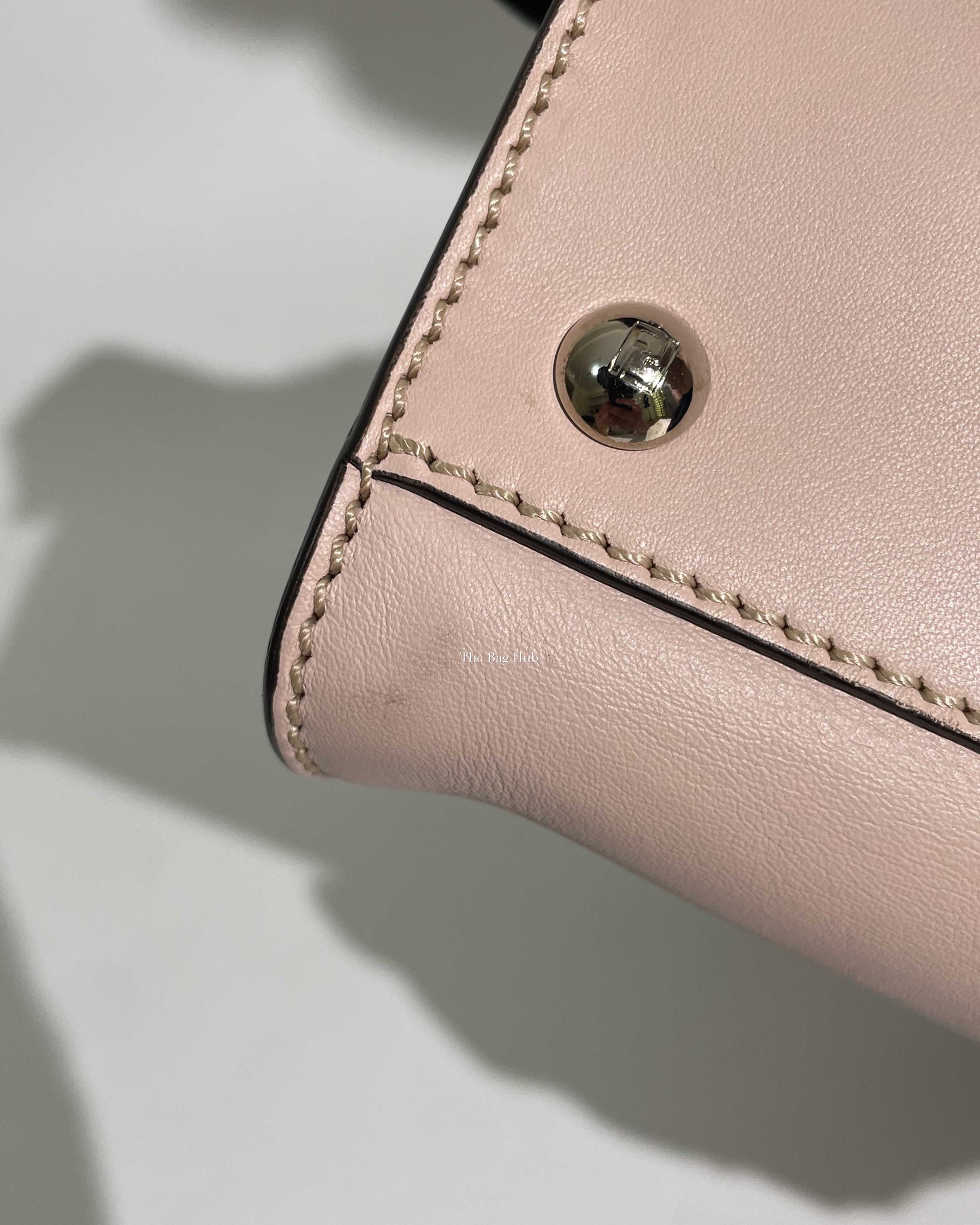 Fendi Soap Opale Leather Peekaboo Medium Bag-18