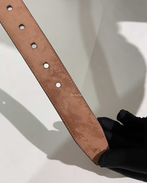 Gucci Floral Leather Belt Size 95/38