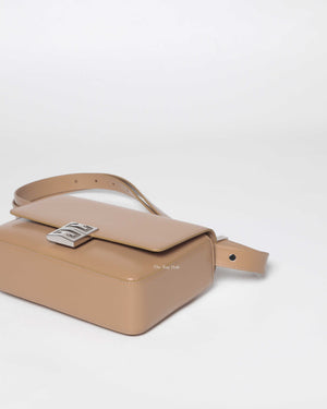 Givenchy Cappuccino Smooth Calfskin Medium 4G Shoulder Bag