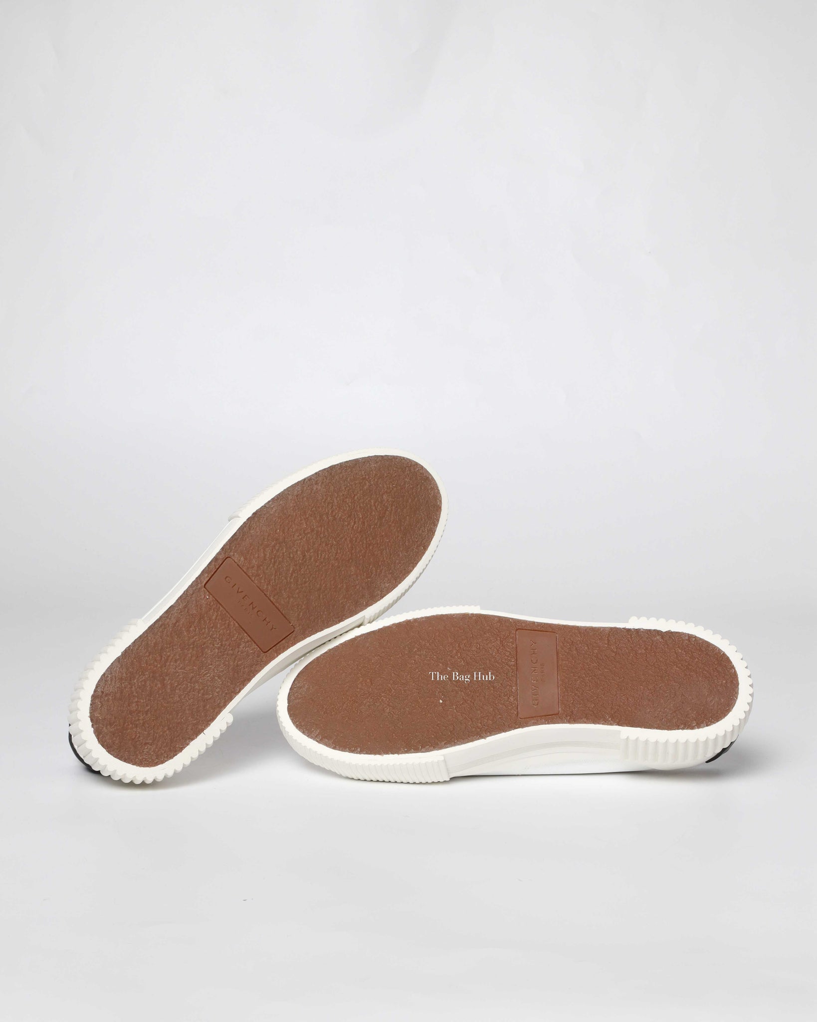 Givenchy White Canvas/Rubber Tennis Light Sneakers Size 37
