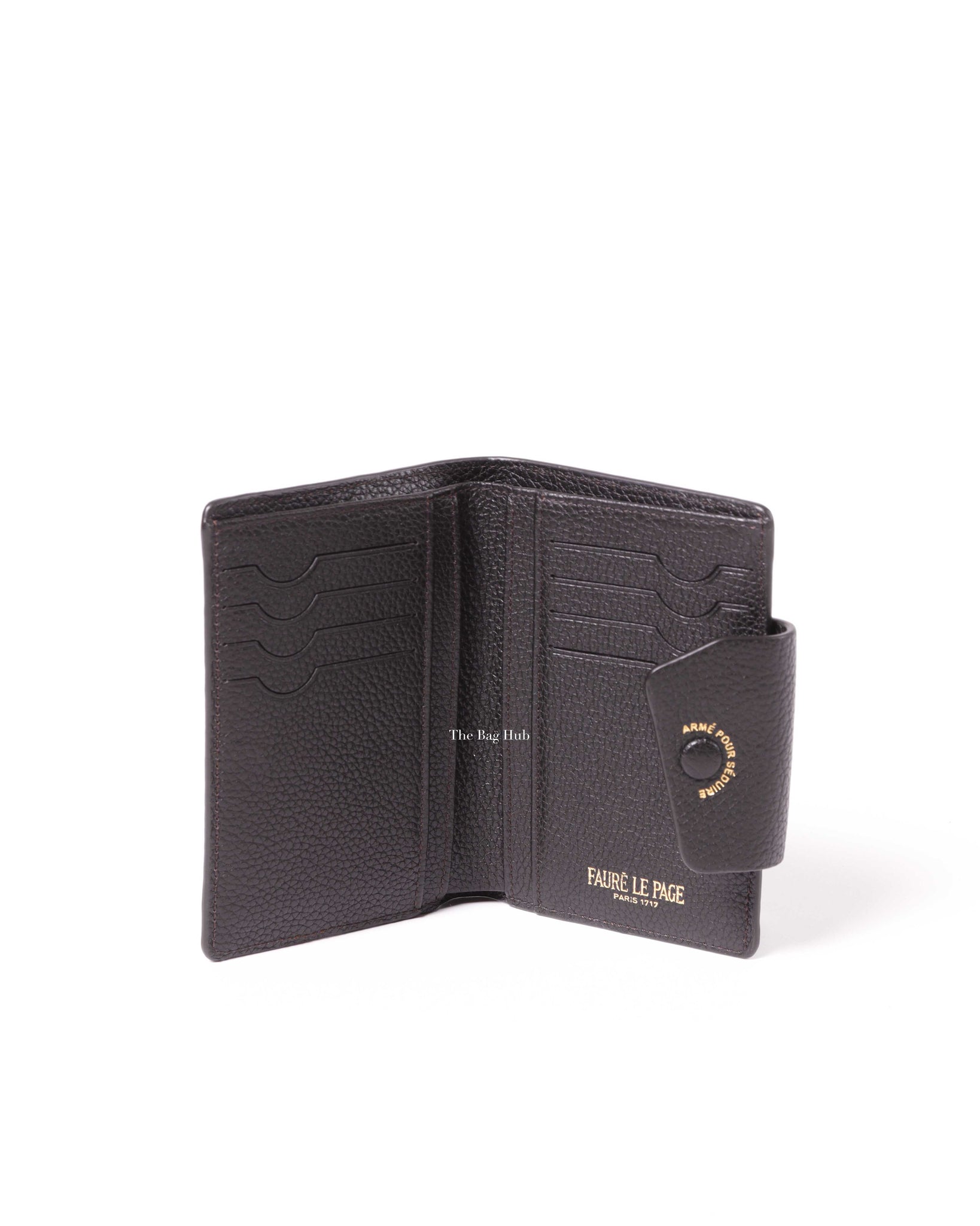 Faure Le Page Green Coated Canvas Bifold Wallet Faure Le Page | The Luxury  Closet