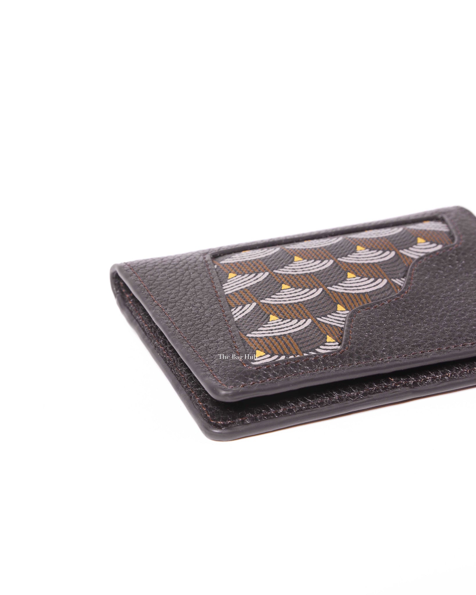 Fauré Le Page Brown Business Card Holder