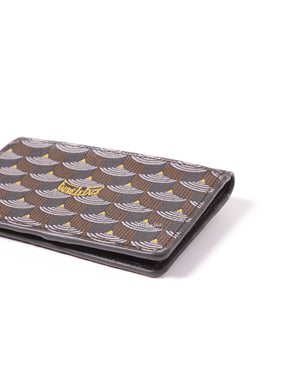Fauré Le Page Brown Business Card Holder