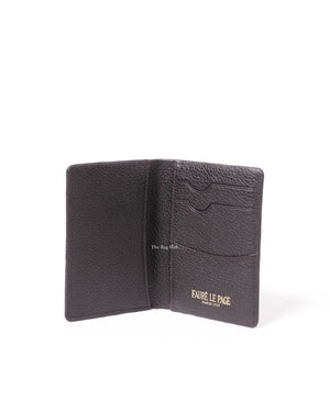 Fauré Le Page Brown Business Card Holder