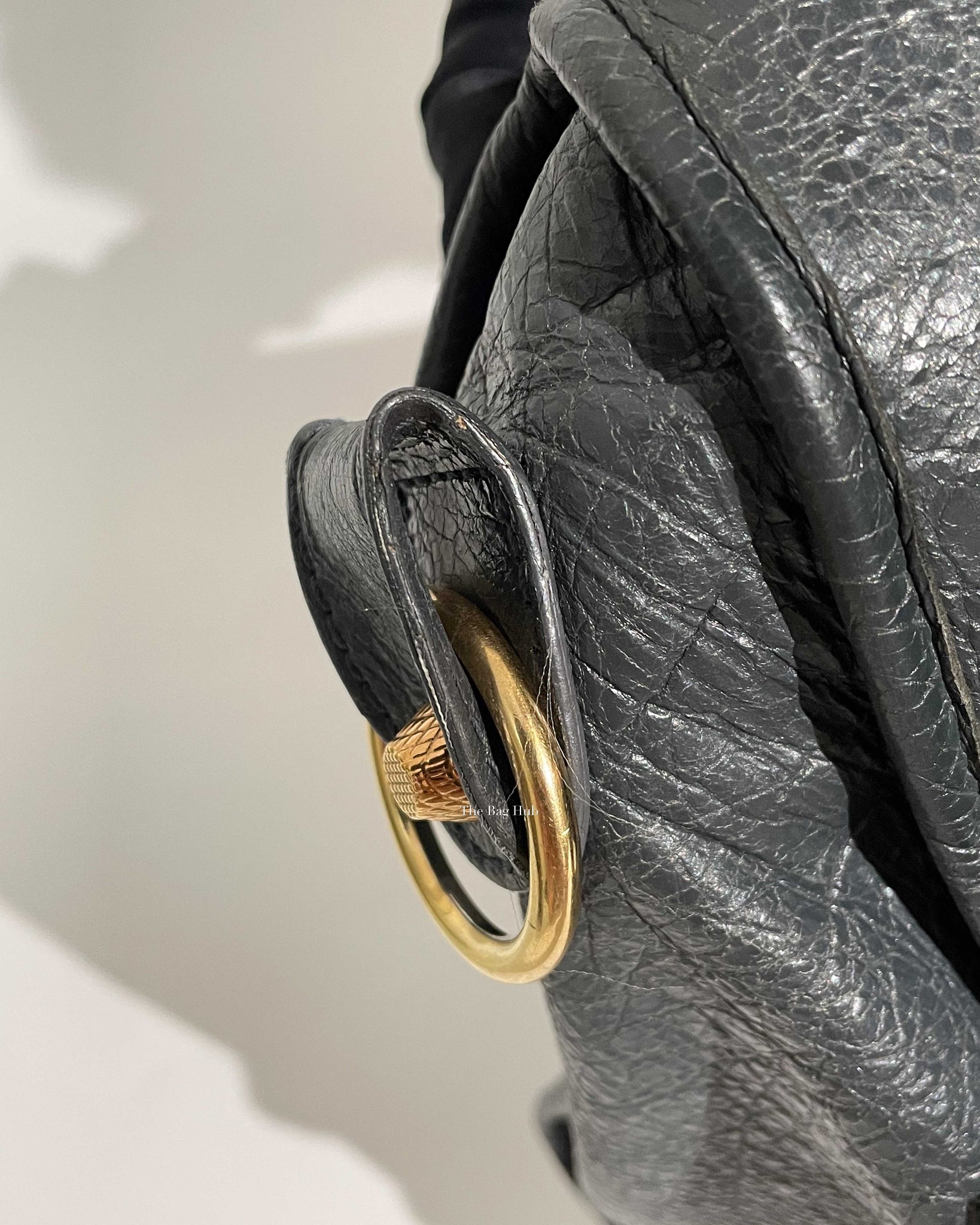Balenciaga Grey Agneau Giant 12 Part Time Bag GHW