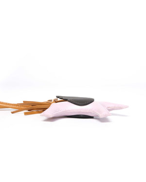 Hermes Pale Mauve/Sesame/Ebene Pegase Rodeo Bag Charm
