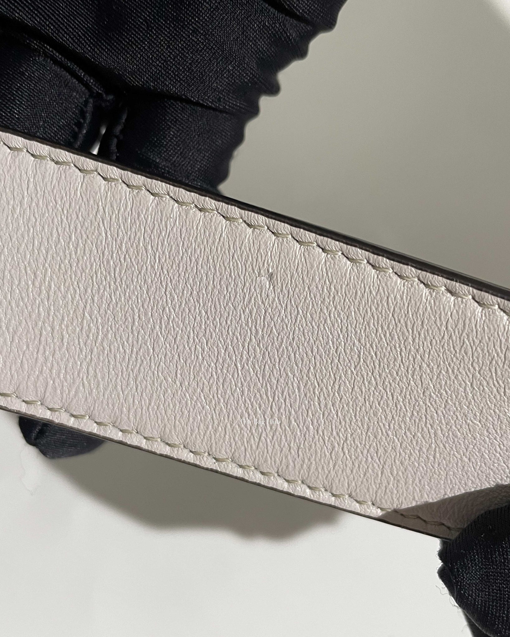 Fendi Light Gray Leather Fendi First Medium Bag