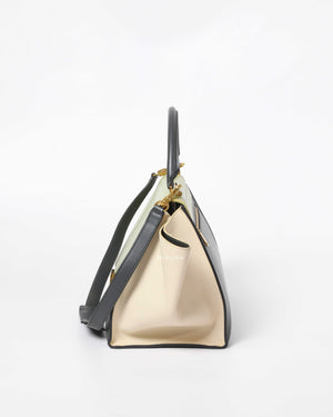 Celine Tri Color Leather Medium Trapeze Bag-5