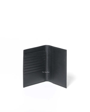 Prada Black Saffiano Passport Holder