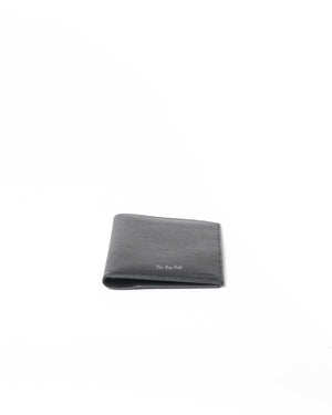 Prada Black Saffiano Passport Holder