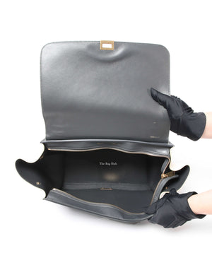 Celine Tri Color Leather Medium Trapeze Bag-11